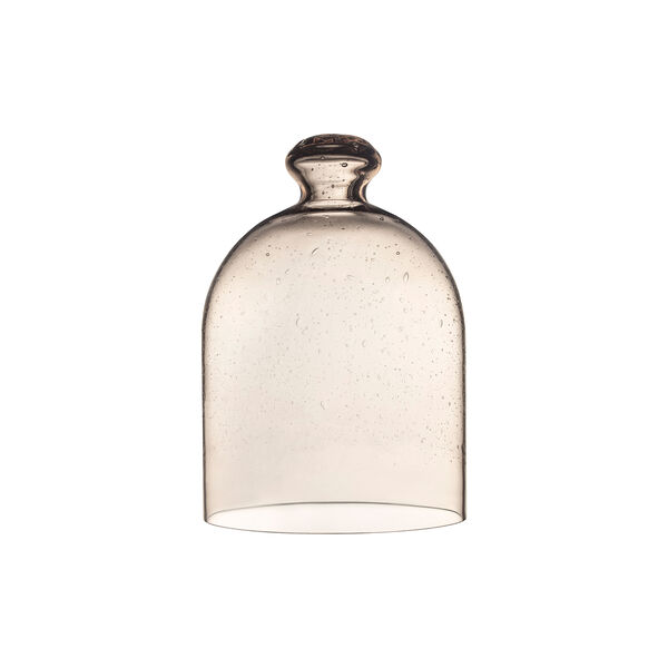 Glass dome bubble, linen, Iittala