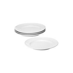 KOPPEL set of side plates 16 cm 4 pcs, white, Georg Jensen