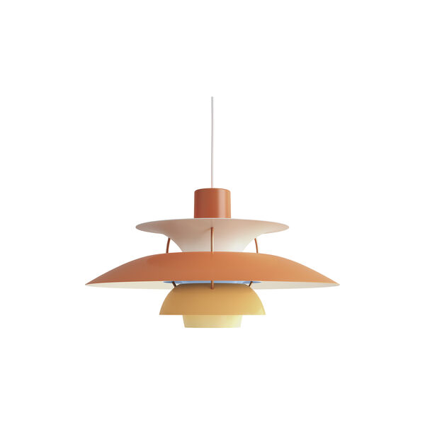 PH 5 Pendant, hues of orange PH 5 Pendant, hues of orange, Louis Poulsen