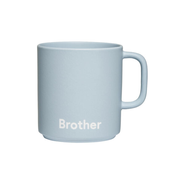 BROTHER Favourite cup with handle VIP, Design Letters
