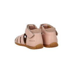 Sandal with Embroidery, roseud/rosebud, ANGULUS