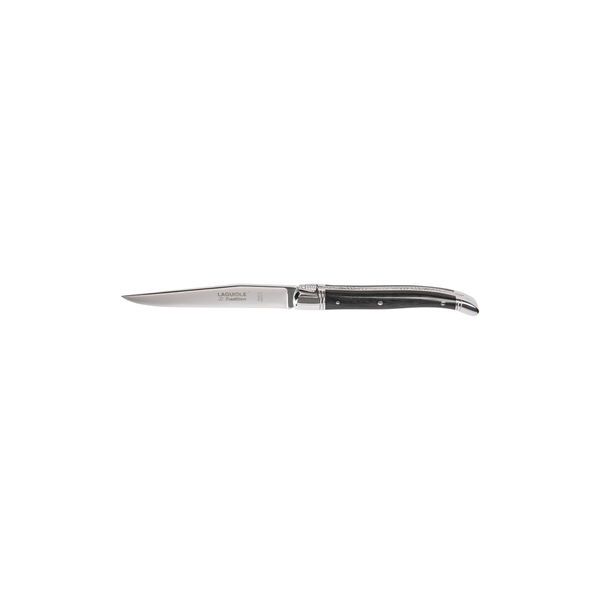 Steak Knife, ebony, Laguiole Tradition