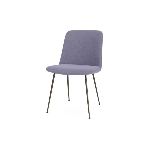 Rely HW8 Dining Chair, light blue/bronze, &Tradition