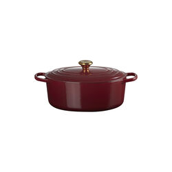 Signature Oval Casserole 6.3 L, garnet, Le Creuset