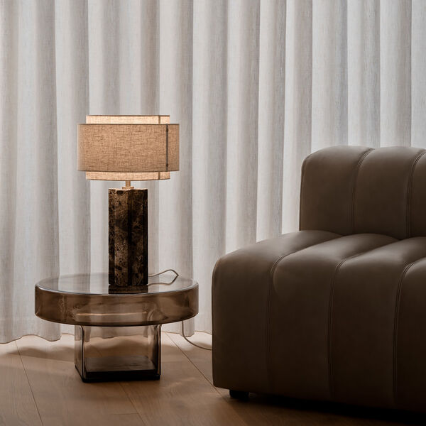 Takai Marble Table Lamp, beige, Design For The People