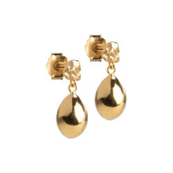 Poe studs, gold plated, ENAMEL Copenhagen