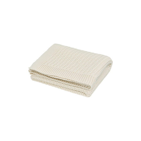 Harper Baby Knit Throw, off-white, Cam Cam Copenhagen