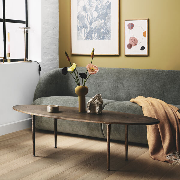 Surf Table, oiled smoked oak Surf Table, oiled smoked oak, Aakjaer Furniture