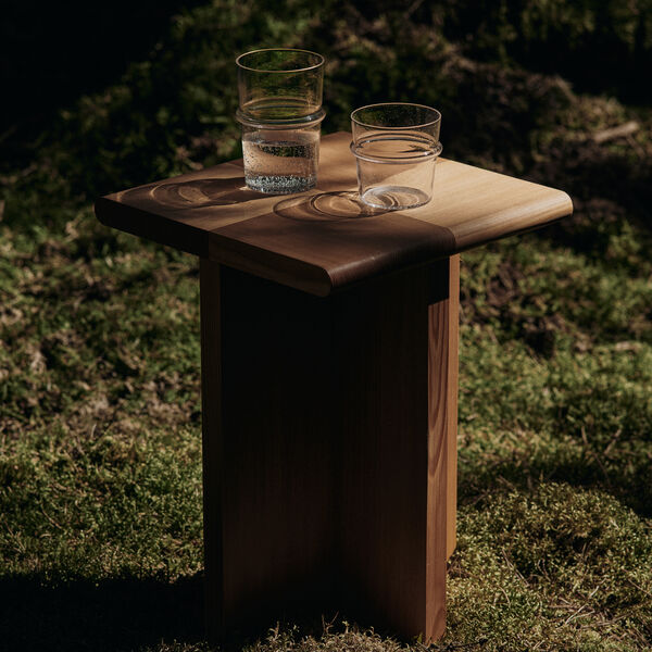 Boya&nbsp;Tall&nbsp;Glasses&nbsp;2 stk., clear with bubbles, Ferm Living