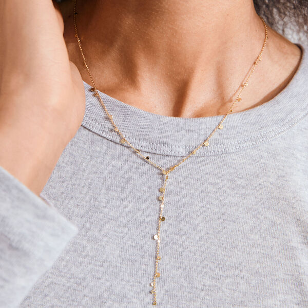 BAYLEN necklace, gold plated, Pilgrim
