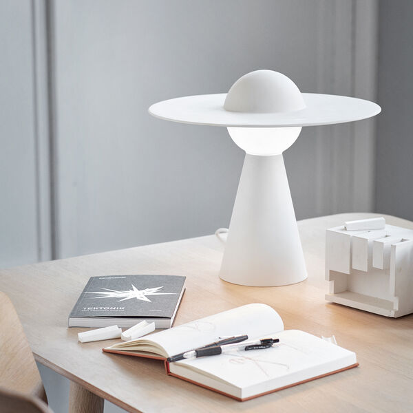 Ceramic Table Lamp, white Ceramic Table Lamp, white, MOEBE