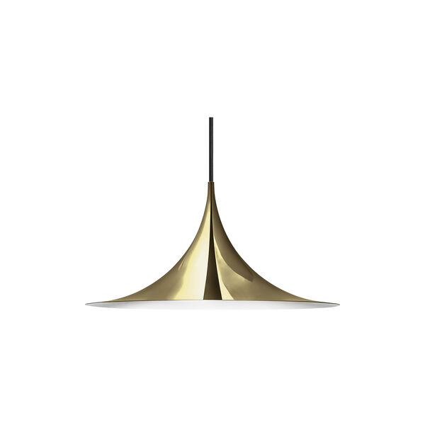 Semi Pendant, polished brass, GUBI