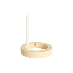 HALO Candle Holder | Large | Ivory, oursociety