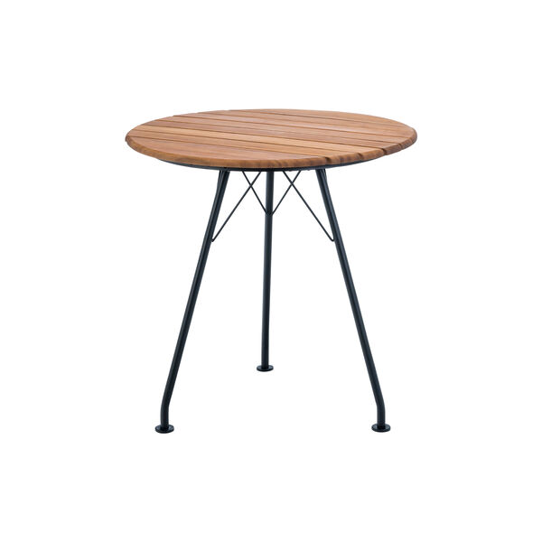 CIRCUM Table, bamboo/black, HOUE