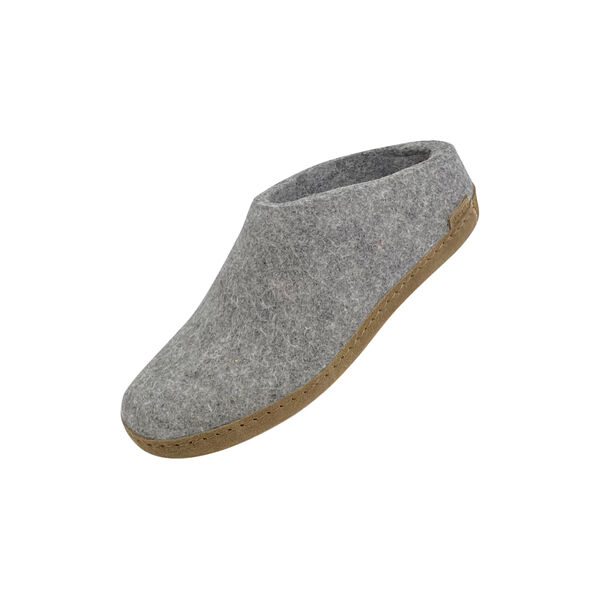 Felt Slippers, grey Felt Slippers, grey, Glerups