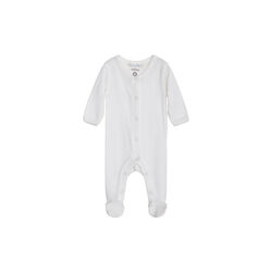 Newborn Suit w. Feet, offwhite, Serendipity