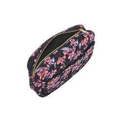 Beauty Bag Large, flawless black, Fan Palm