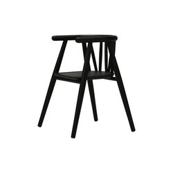 Storm Kid's Chair, black lacquered oak, OAKLINGS