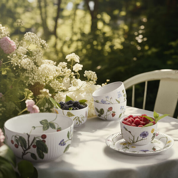 Hammershøi Summer Bowl, forget me not, Kähler