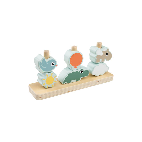 Happy Clouds Stacking Toy, colour mix, Done by Deer