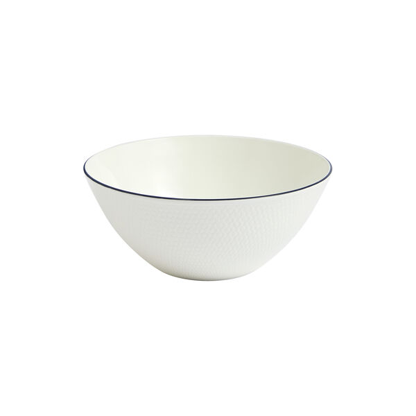 Gio Cereal Bowl &Oslash; 15,9 cm, white/blue line, Wedgwood