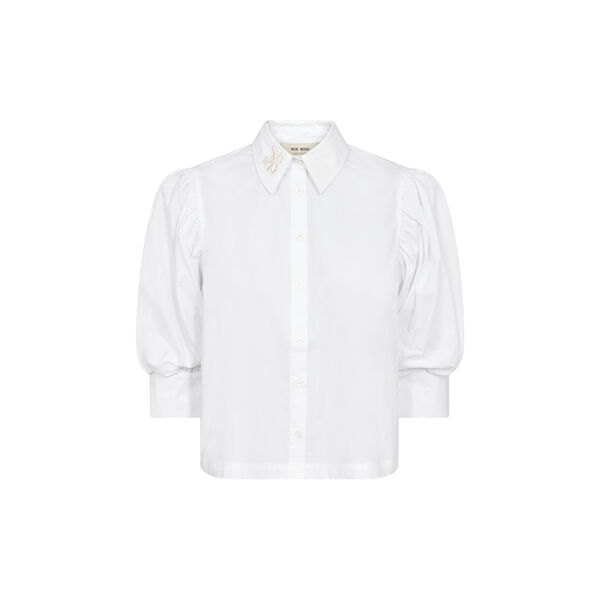 MMAdjao Bernat Emb Shirt, white, MOS MOSH