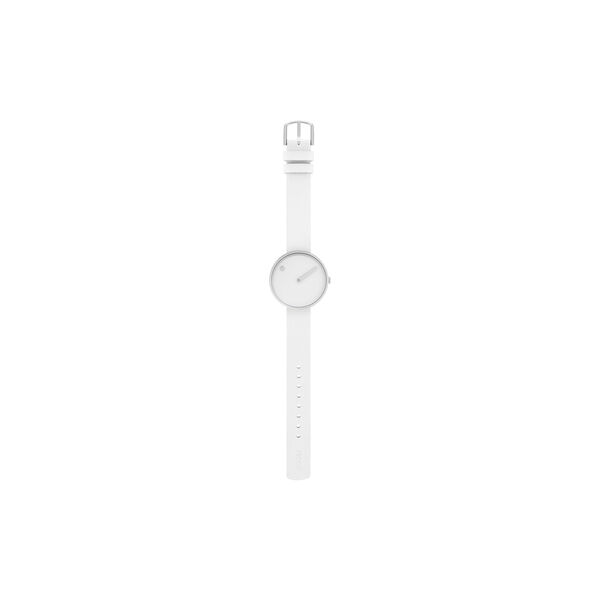 PICTO Wrist Watch, white/steel/white, PICTO