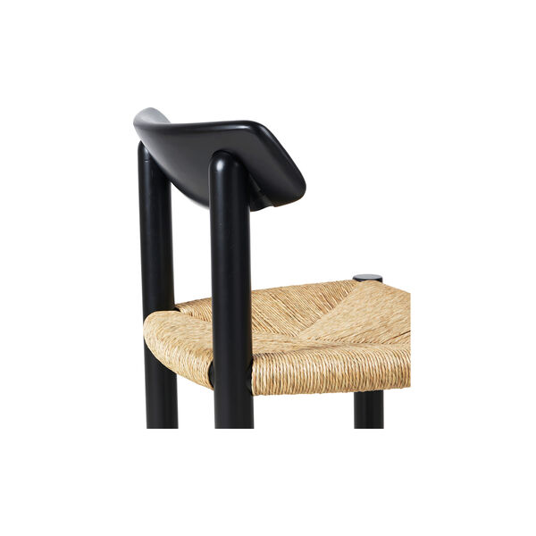 Daumiller Side Chair, brown/black pine, GUBI