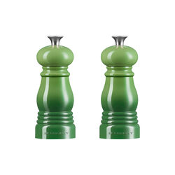 Salt & Pepper Mill Set Mini, bamboo green, Le Creuset