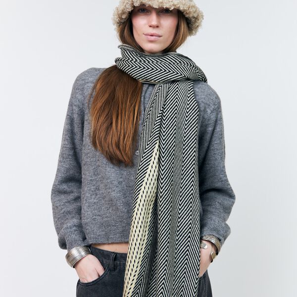 MarjaLL Scarf, creme, Lollys Laundry
