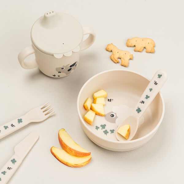 Tiny Farm Foodie Bowl, sand, Done by Deer