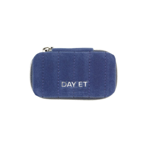 Day Q Velvet Stripe Zip Box, vintage indigo, DAY ET