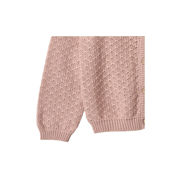 Knit Cardigan Magnella, rose powder Knit Cardigan Magnella, rose powder, Wheat
