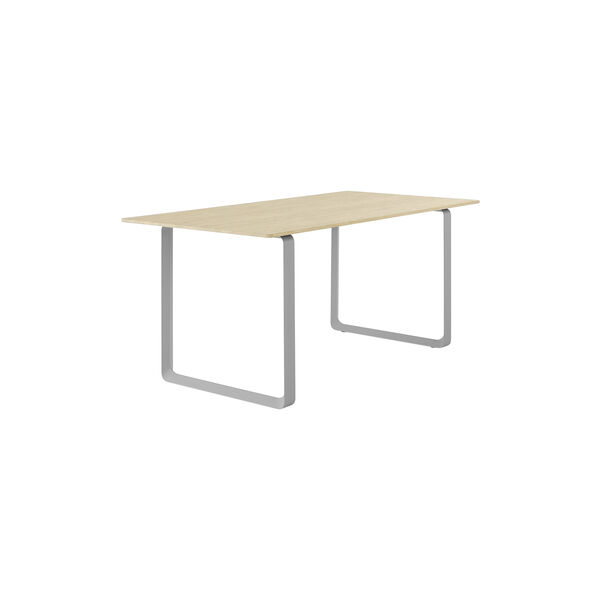 70/70 Table, solid oak/grey, Muuto