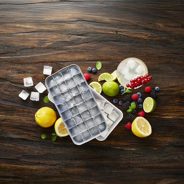 Ice cube tray with lid, Funktion