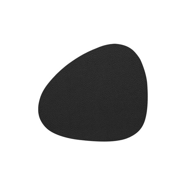 Serene glass mat Curve, black, LIND DNA