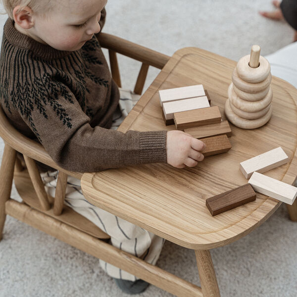 Smilla Toddler Chair, oak, OAKLINGS