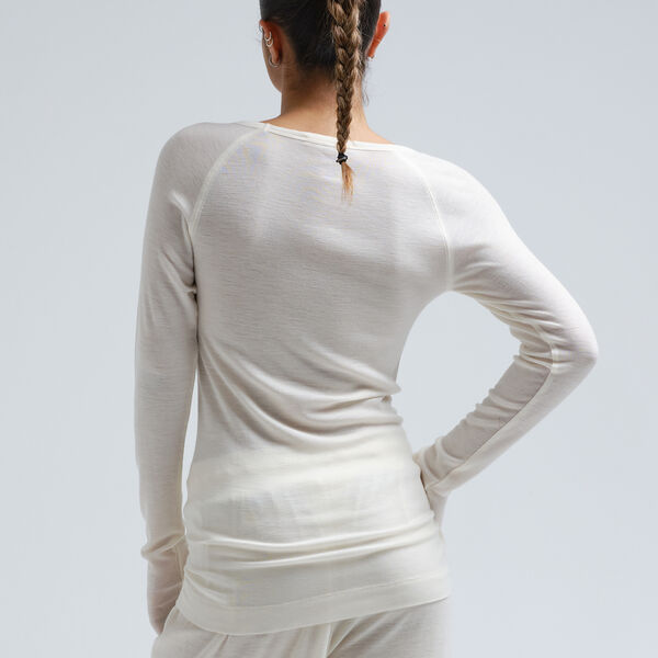 Jade Blouse, off-white, Seamless Basic