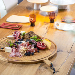 Serving board round, oak, Dutchdeluxes