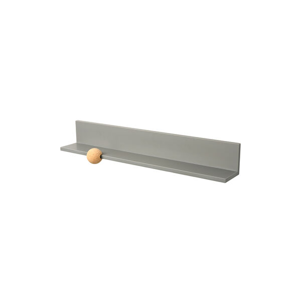 STRAIGHTS Shelf, grey, LoCa