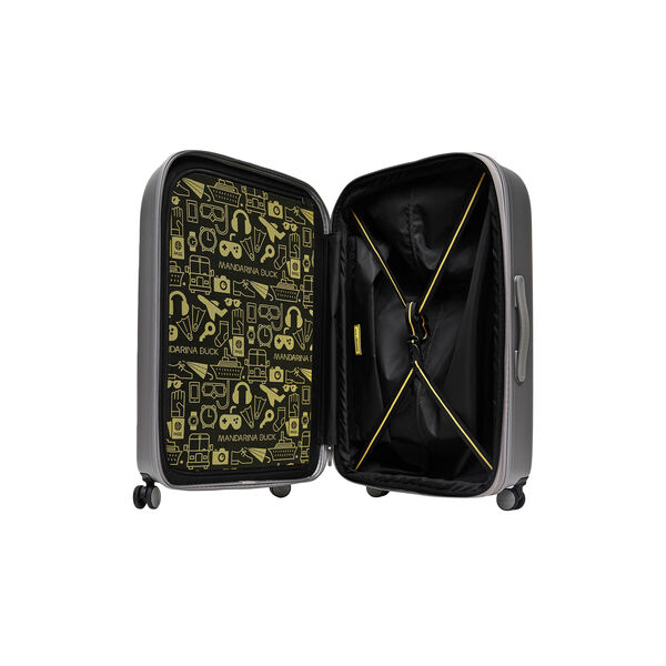 Logoduck+ Trolley Large Exp, silver Logoduck+ Trolley Large Exp, silver, Mandarina Duck