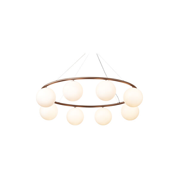 Miira 8 Oval, dark bronze/opal, Nuura