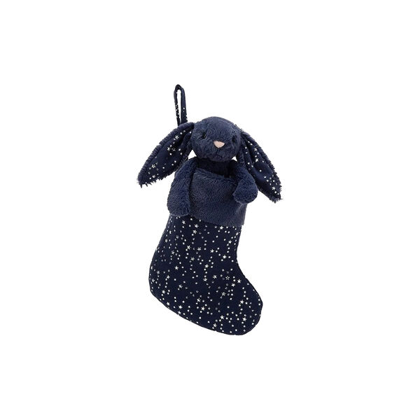 Bashful Bunny Stocking, stardust, Jellycat