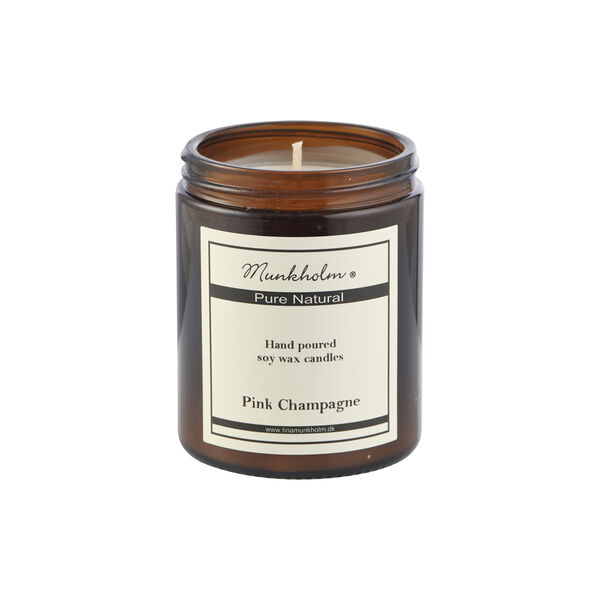 Scented Candle, pink champagne, Munkholm