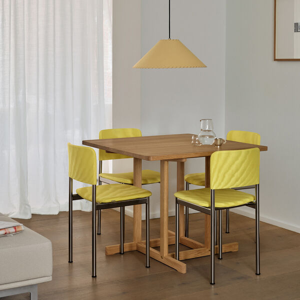 BM80 Mogensen Shaker Table 90x90 cm, light oiled oak, Fredericia Furniture
