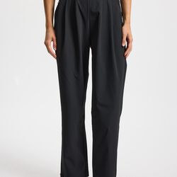 Soft Woven Track Pants Stroll, black, Rethinkit