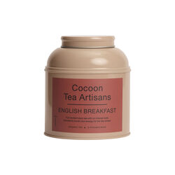 Tea Caddy, organic english breakfast, Cocoon Tea Artisans