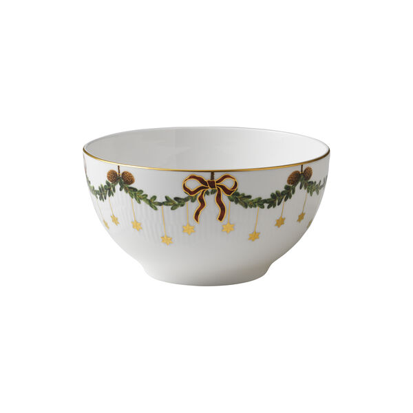 Star Fluted Christmas Bowl 180 cl, Royal Copenhagen