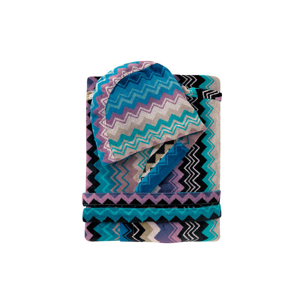 Giacomo Bathrobe, 170 turquoise multi colour, Missoni Home