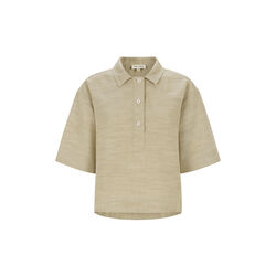 ESKaya Boxy Blouse, brownie m&eacute;lange, esm&eacute; studios